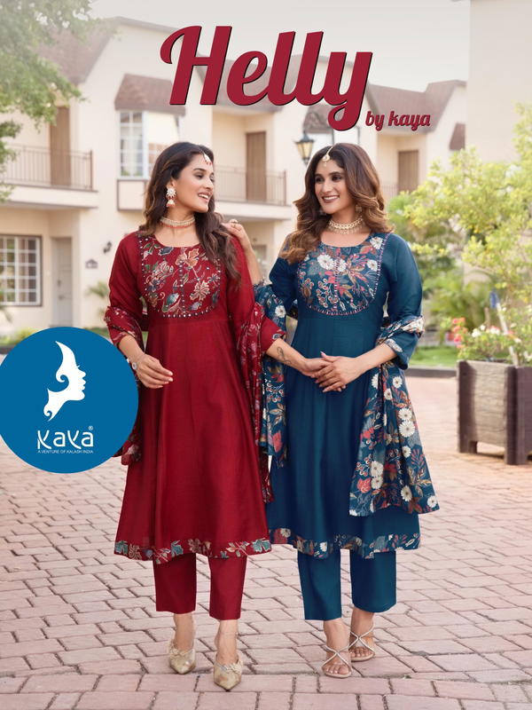 Helly By Kaya Kurti Designer Premium Salwar Kameez Wholesaler In India