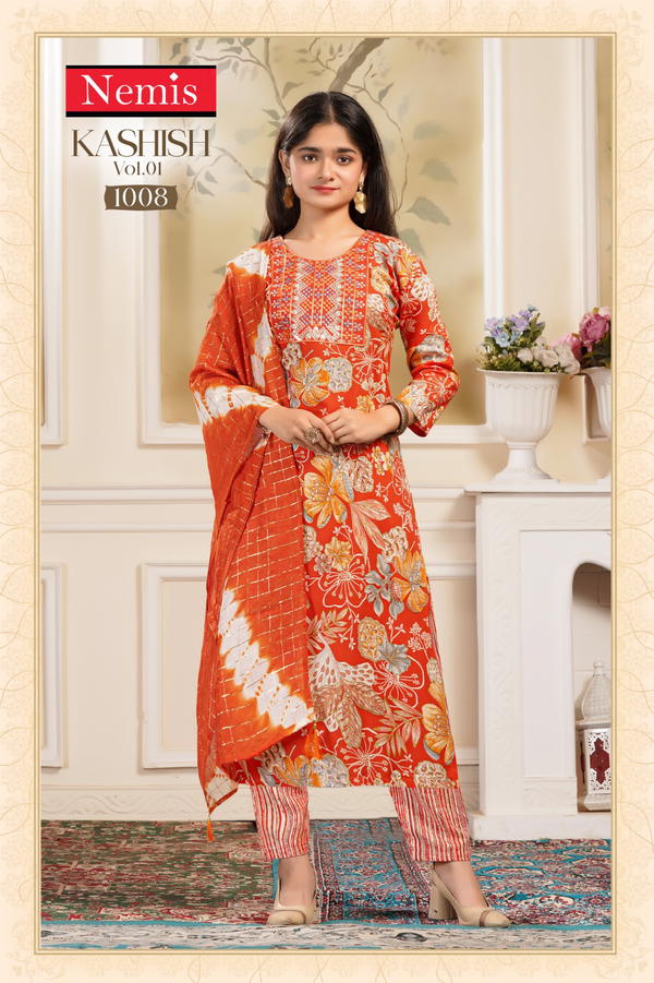Kashish Vol 1 By Nemis Designer Premium Salwar Kameez Wholesaler In India