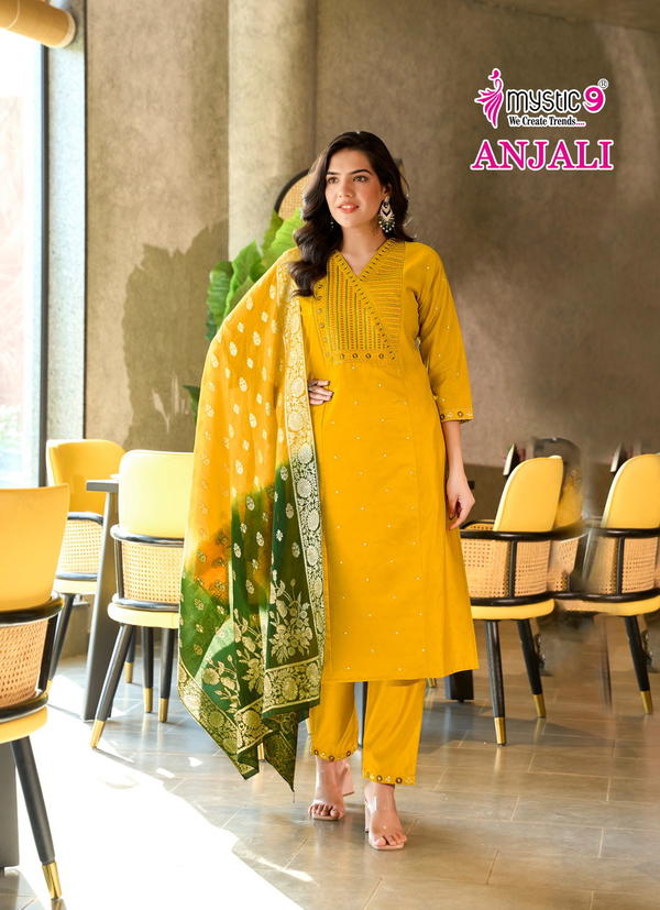 Anjali Vol 1 By Mystic9 Designer Premium Salwar Kameez Wholesaler In India