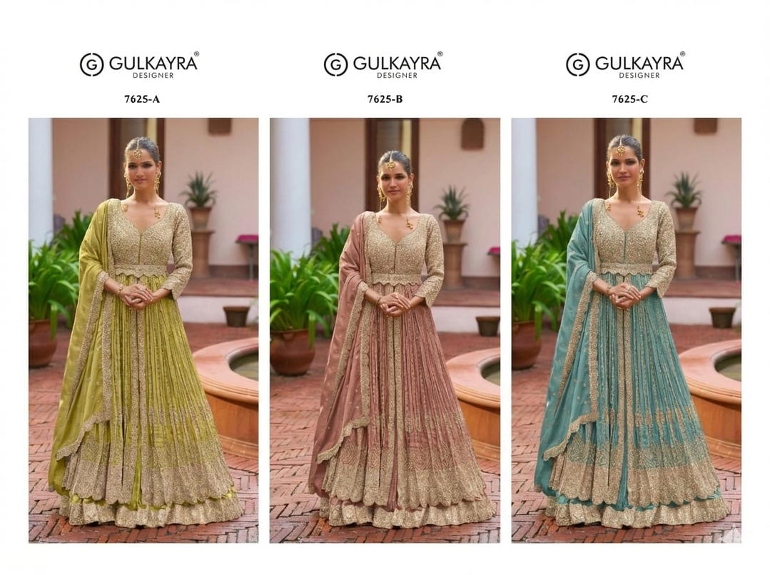 Meenat By Gulkayra Designer Premium Lehenga Choli Wholesaler In India 1