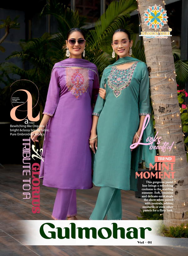Gulmohar Vol 1 By Mystic9 Designer Premium Salwar Kameez Wholesaler In India