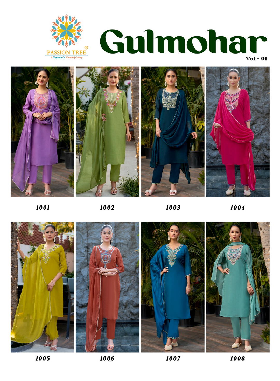 Gulmohar Vol 1 By Mystic9 Designer Premium Salwar Kameez Wholesaler In India 1