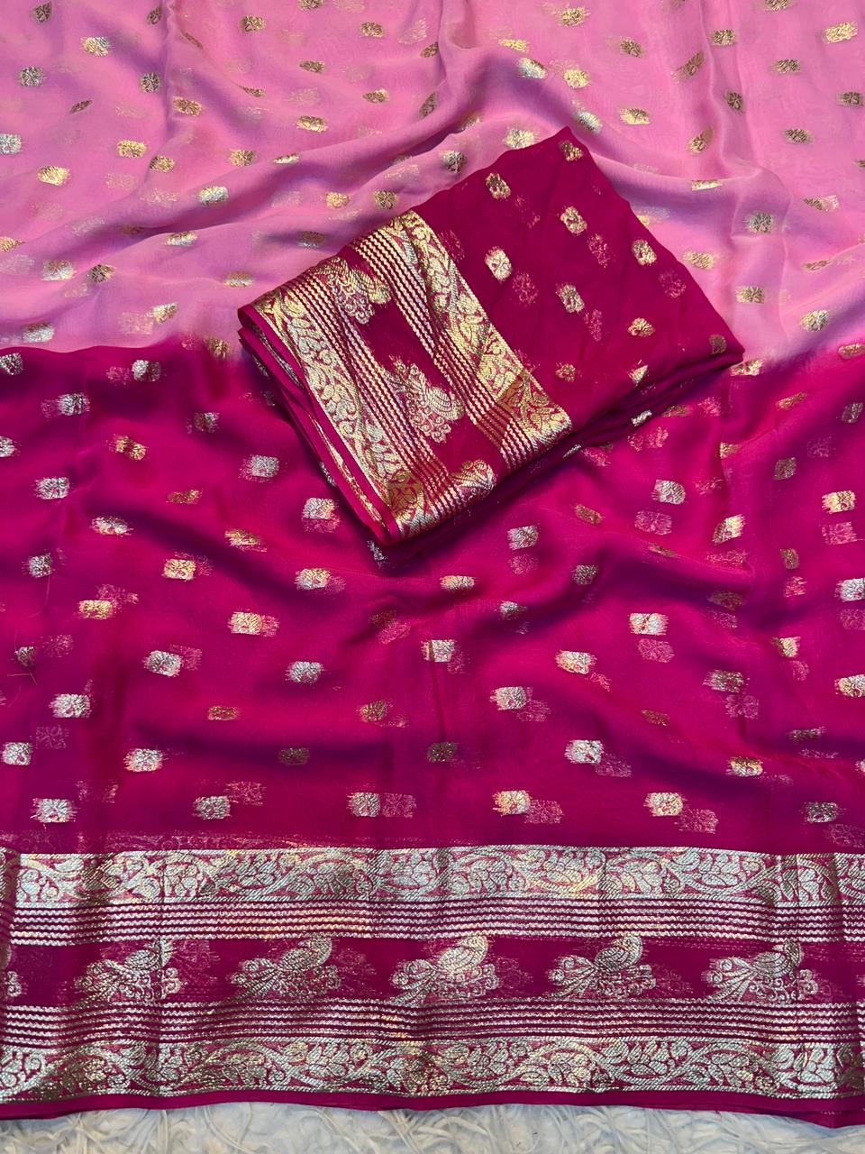 Vol 39 By Aashapura Designer Premium Georgette Saree Wholesaler In India 1