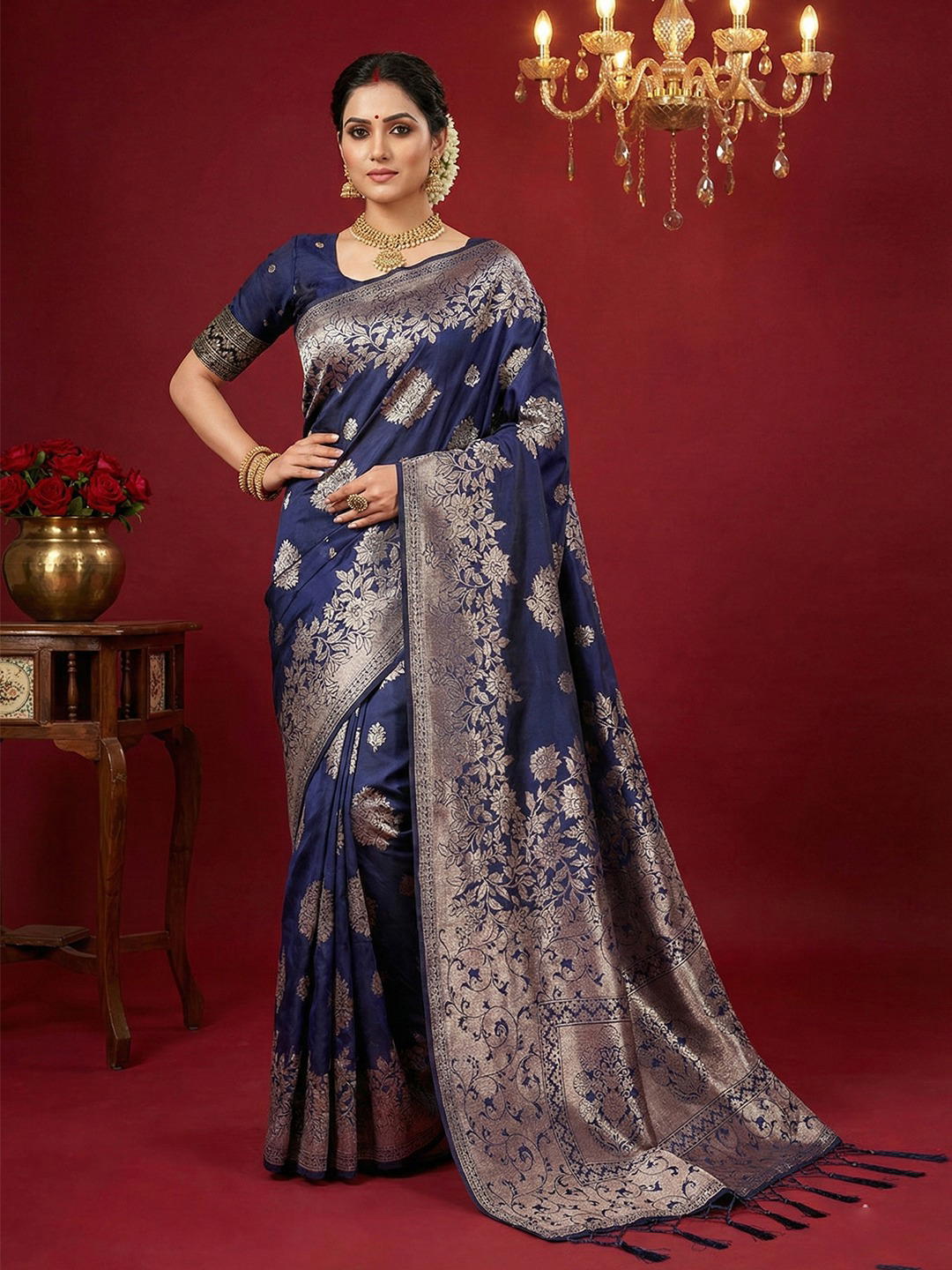 Aadya Silk Vol 1 By Sangam Print Designer Premium Silk Saree Wholesaler In India 1
