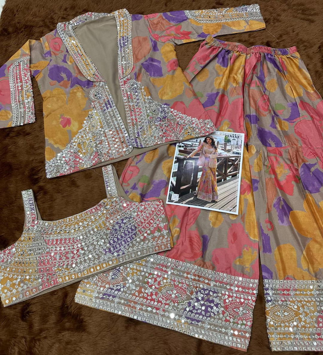 Elnaaz By Sayuri Designer Premium Co-Ord Set Wholesaler In India 1