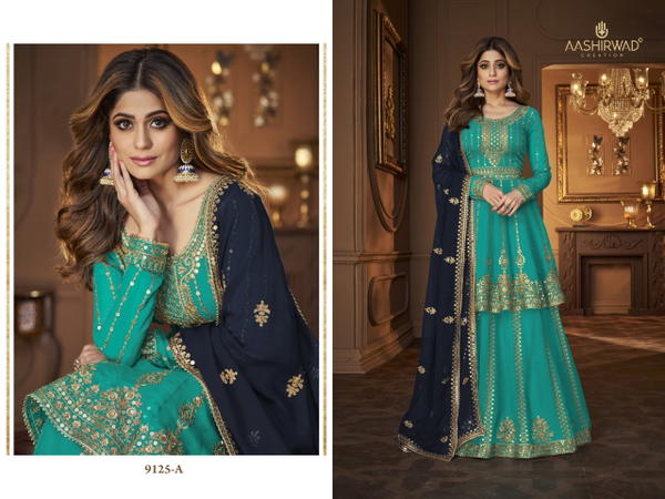 Aashirwad By Om Sai Designer Salwar Kameez Wholesaler In India
