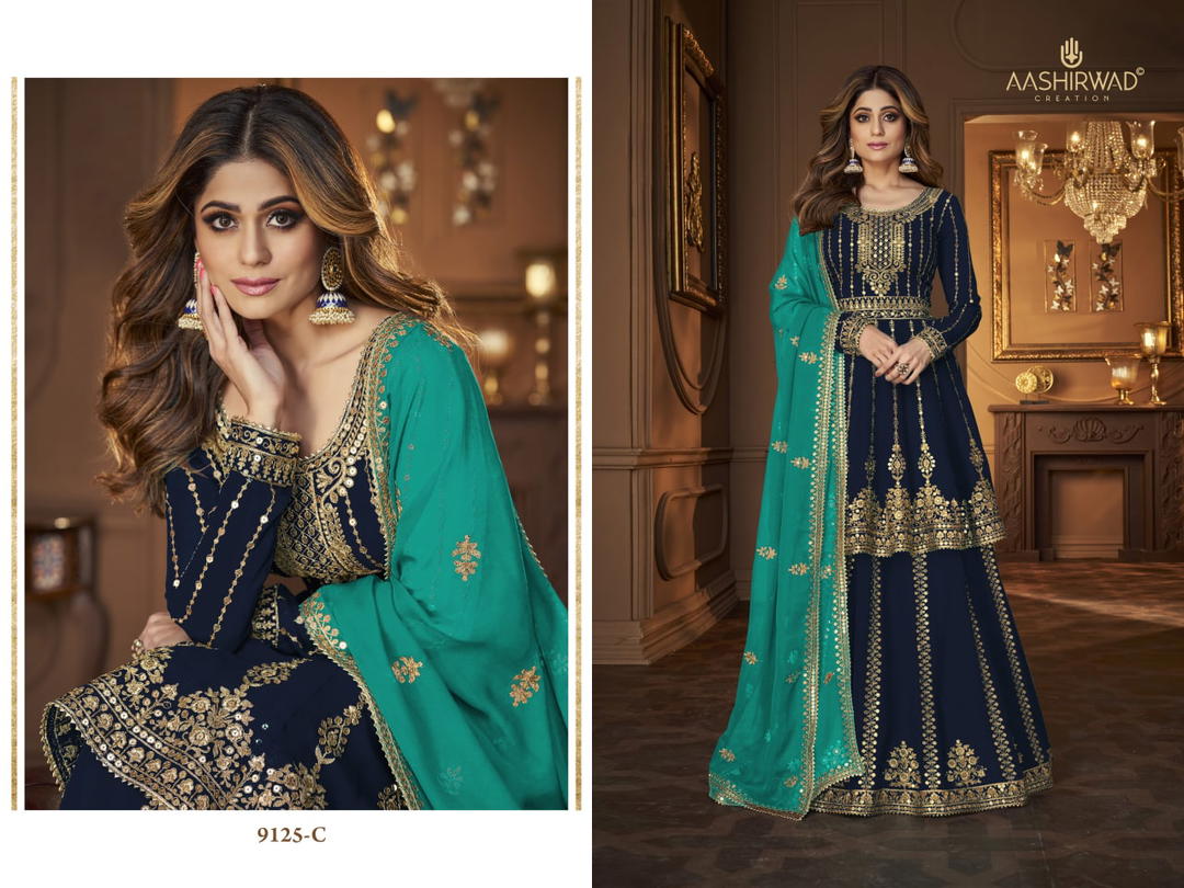 Aashirwad By Om Sai Designer Salwar Kameez Wholesaler In India 1