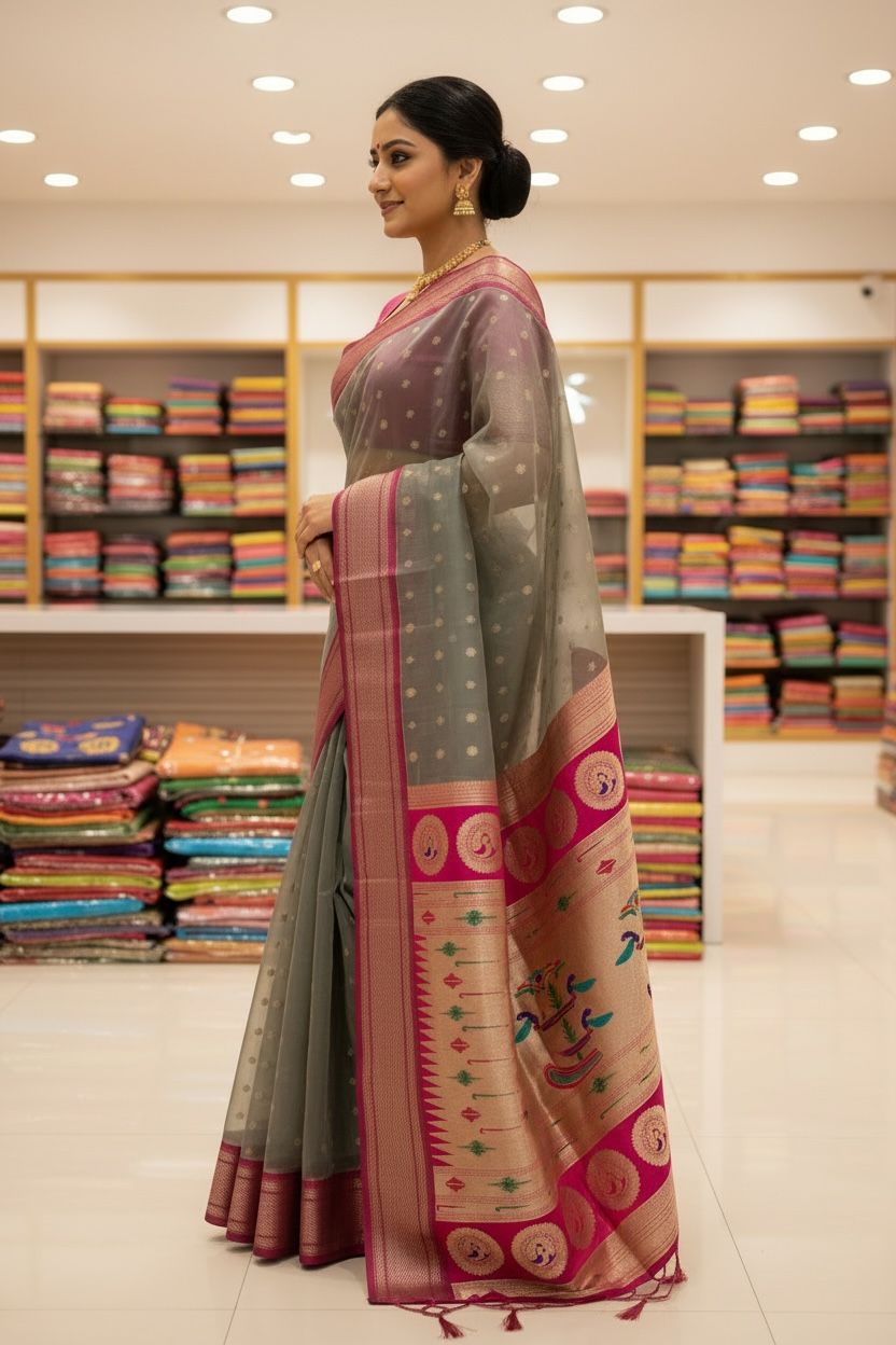 Paithani Vol 2 By Gk Trendz Designer Premium Saree Wholesaler In India 1