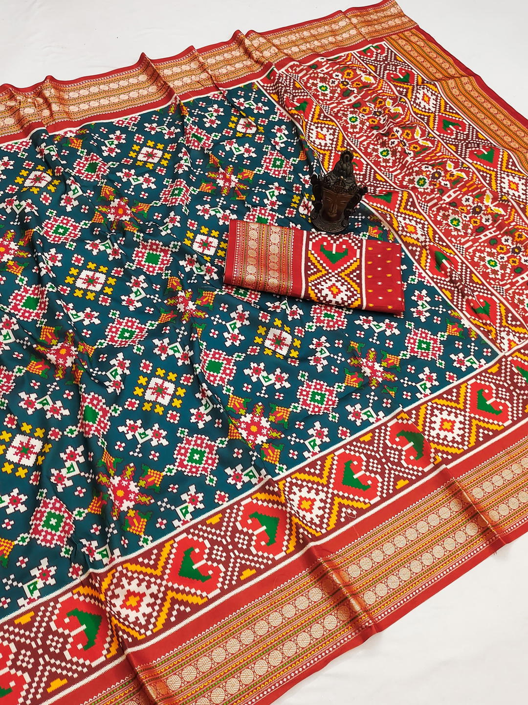 Patola Vol 1 By Gk Trendz Designer Premium Patola Saree Wholesaler In India 1