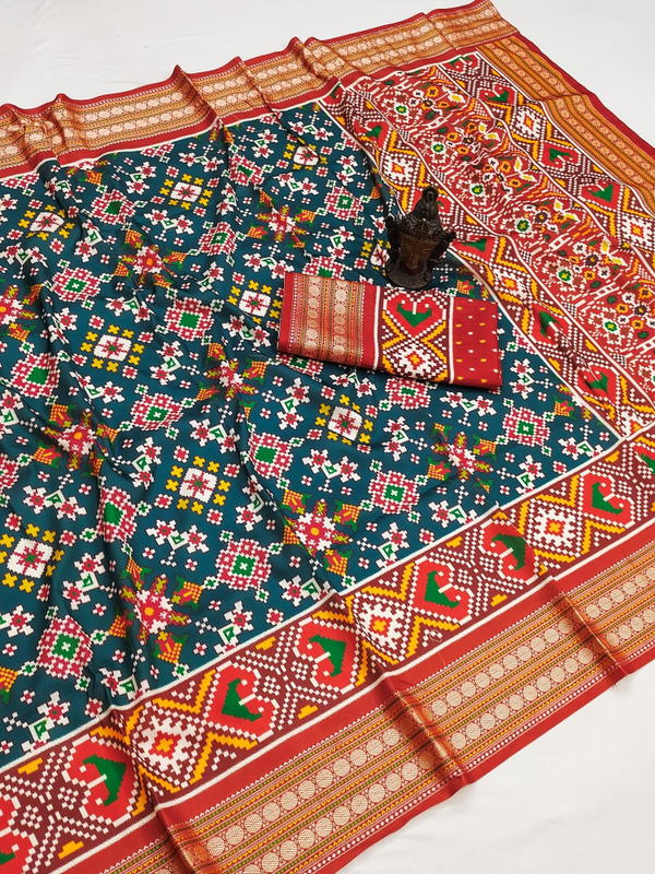 Patola Vol 1 By Gk Trendz Designer Premium Patola Saree Wholesaler In India