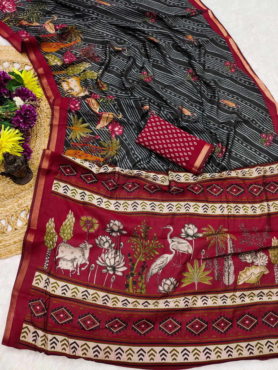Mul Cotton By Gk Trendz Designer Premium Silk Saree Wholesaler In India 1