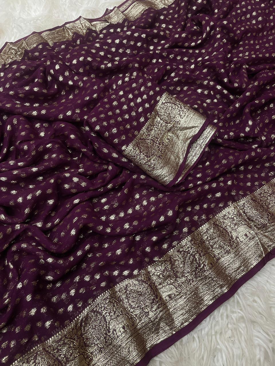 Vol 12 By Aashapura Designer Premium Georgette Saree Wholesaler In India 1