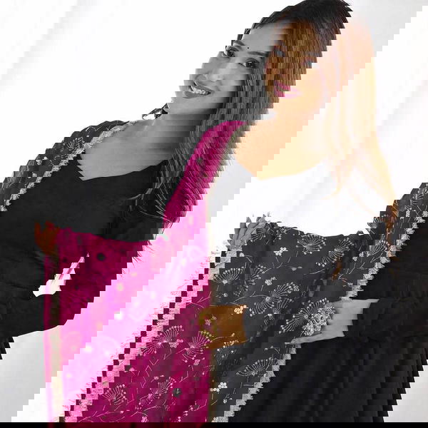 Black Safari By Fvd Designer Premium Gown wholesaler In India