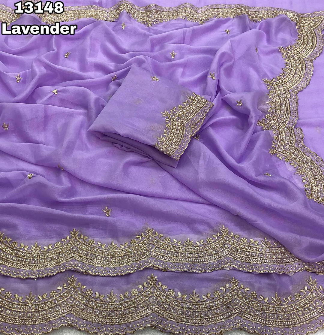 Latafat By Af Brand Designer Premium Georgette Saree Wholesaler In India 1