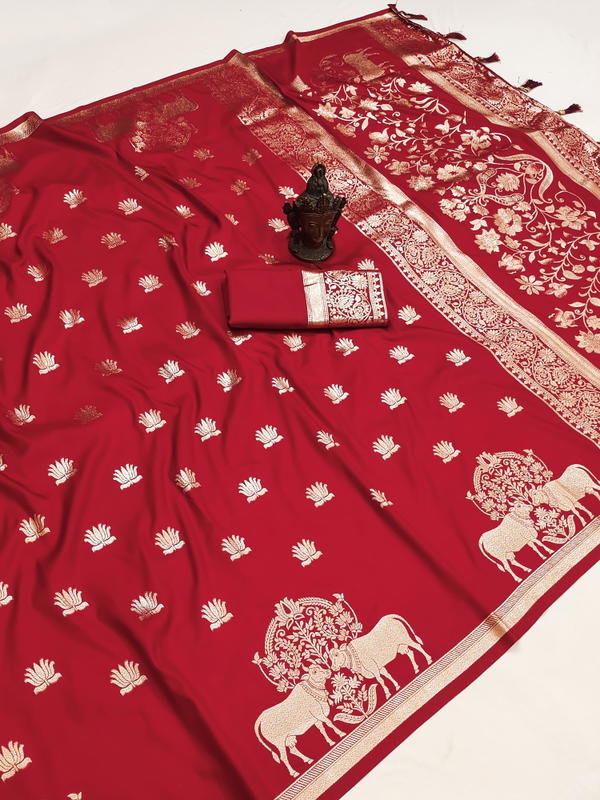 Kalamkari By Gk Trendz Designer Premium Silk Saree Wholesaler In India