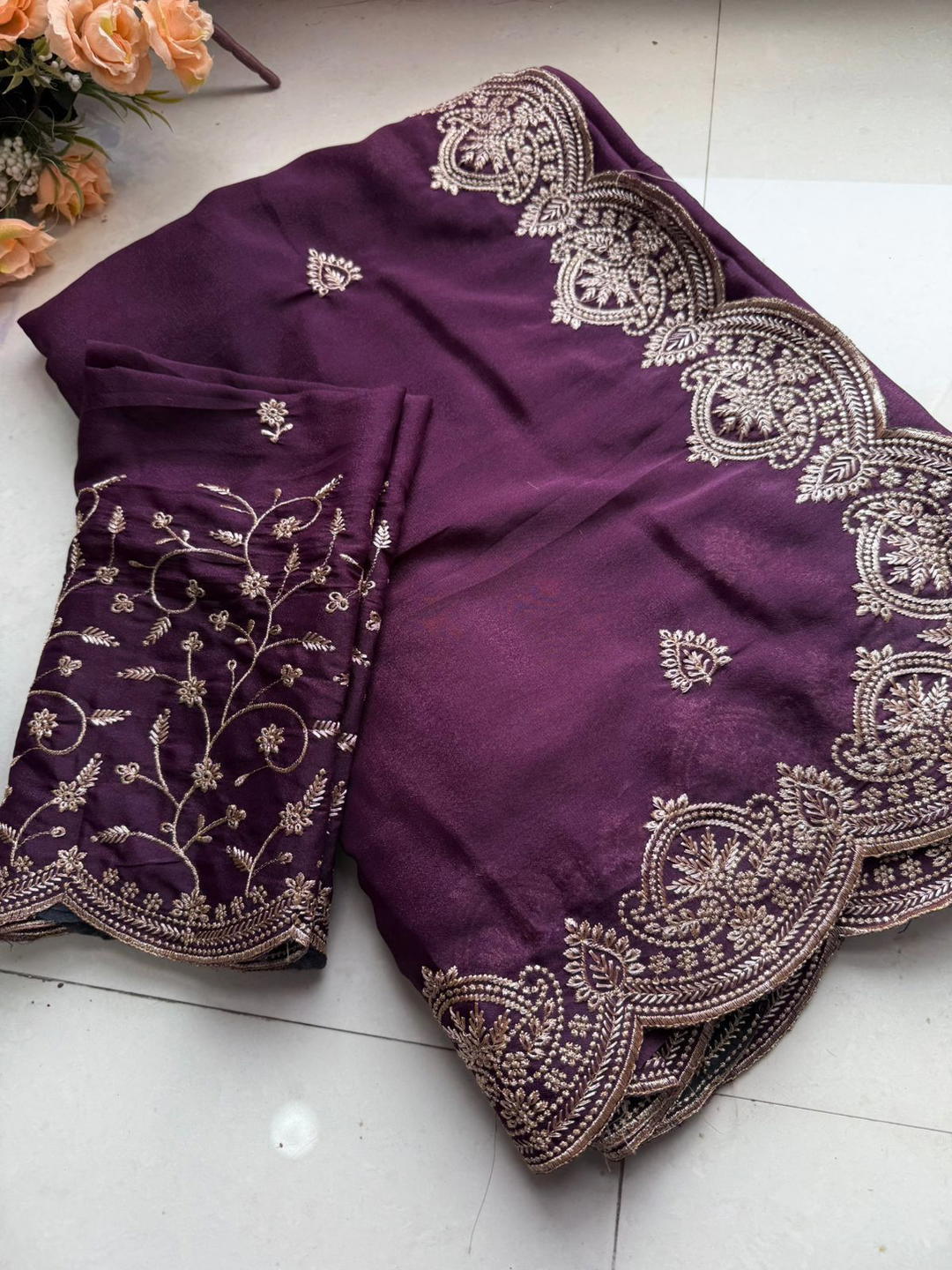 Vol 33 By Kf Designer Premium Georgette Saree Wholesaler In India 1