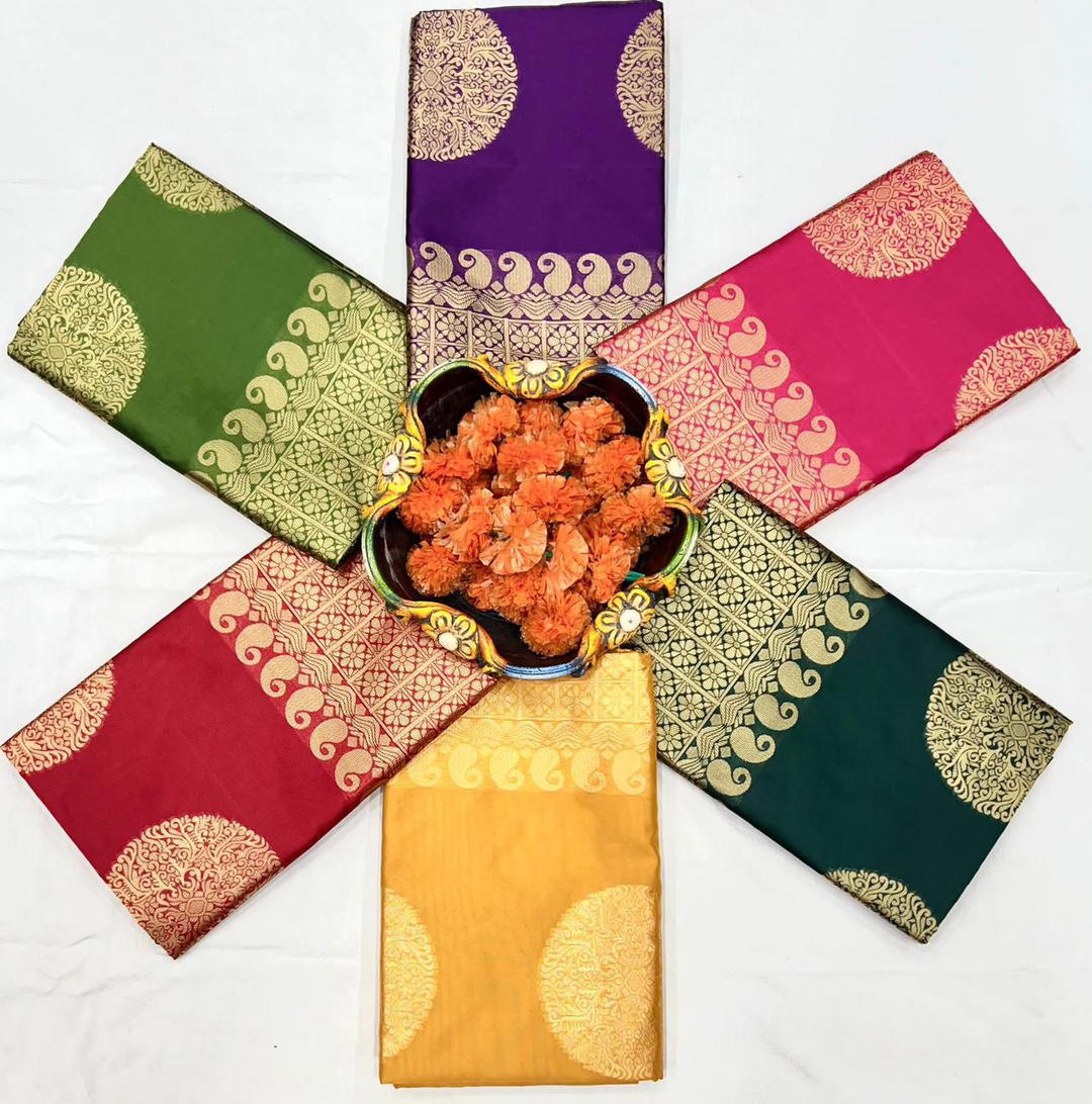 Kp 5062 By Kp Creation Designer Premium Silk Saree Wholesaler In India 1