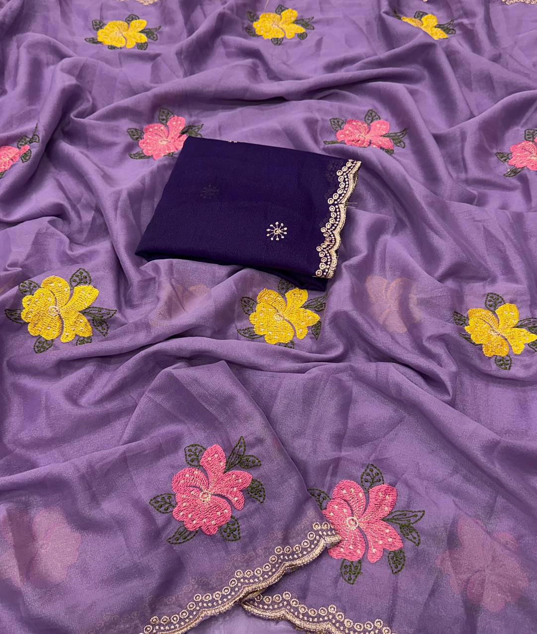 Vol 13 By Kf Designer Premium Georgette Saree Wholesaler In India 1