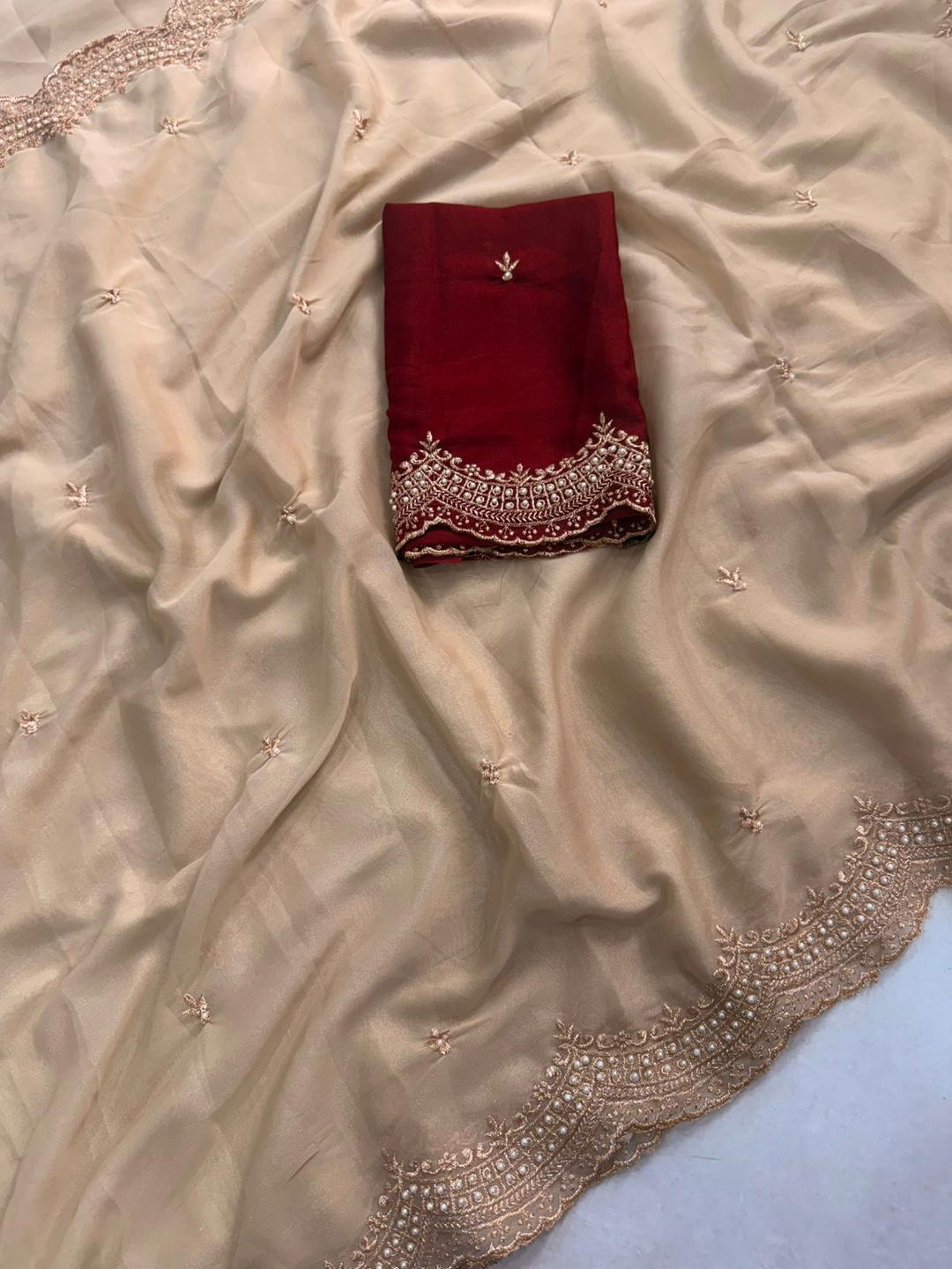 Vol 12 By Kf Designer Premium Georgette Saree Wholesaler In India 1