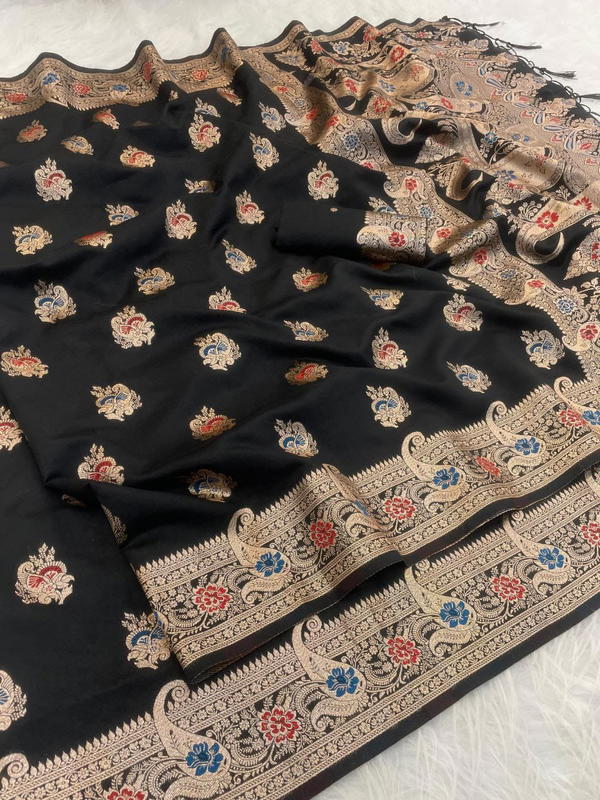 Alisha Silk 2 By 3m Silk Designer Premium Saree Wholesaler In India