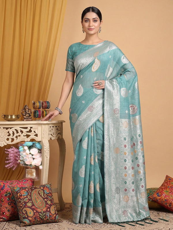 Riwaaz By Sangam Print Designer Premium Saree Wholesaler In India
