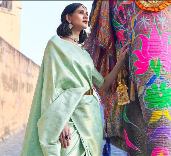 Kp 5013 By Kp Creation Designer Premium Silk Saree Wholesaler In India