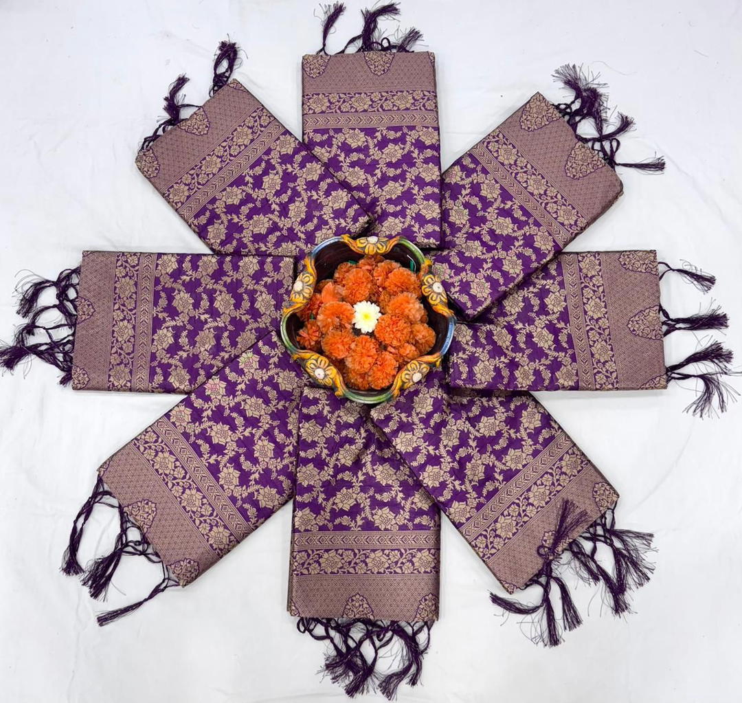 KP 6077 By Kp Creation Designer Premium Silk Saree Wholesaler In India 1