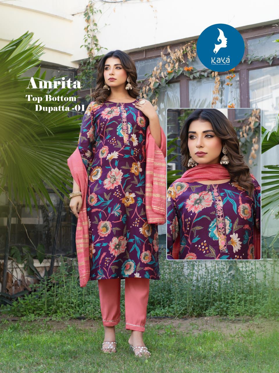 Amrita By Kaya Kurti Designer Salwar Kameez Wholesaler In India 1