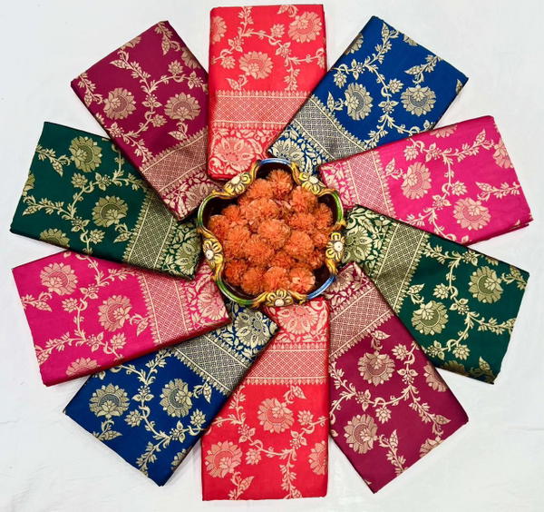 KP 5085 By Kp Creation Designer Premium Silk Saree Wholesaler In India