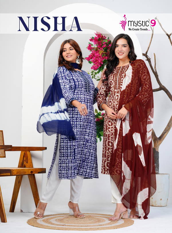 Nisha Vol 16 By Mystic9 Designer Premium Salwar Kameez Wholesaler In India