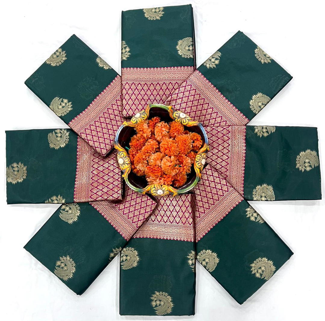 KP 6090 By Kp Creation Designer Premium Silk Saree Wholesaler In India 1