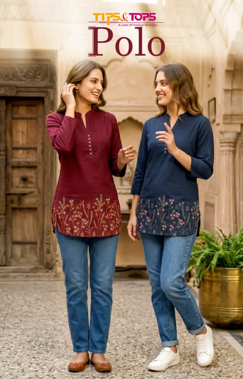 Polo By Tips & Tops Designer Premium Kurti wholesaler In India 1
