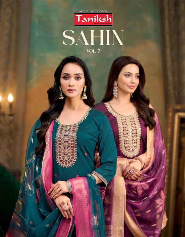 Sahin vol 7 By Taniksh Designer Premium Salwar Kameez wholesaler In India