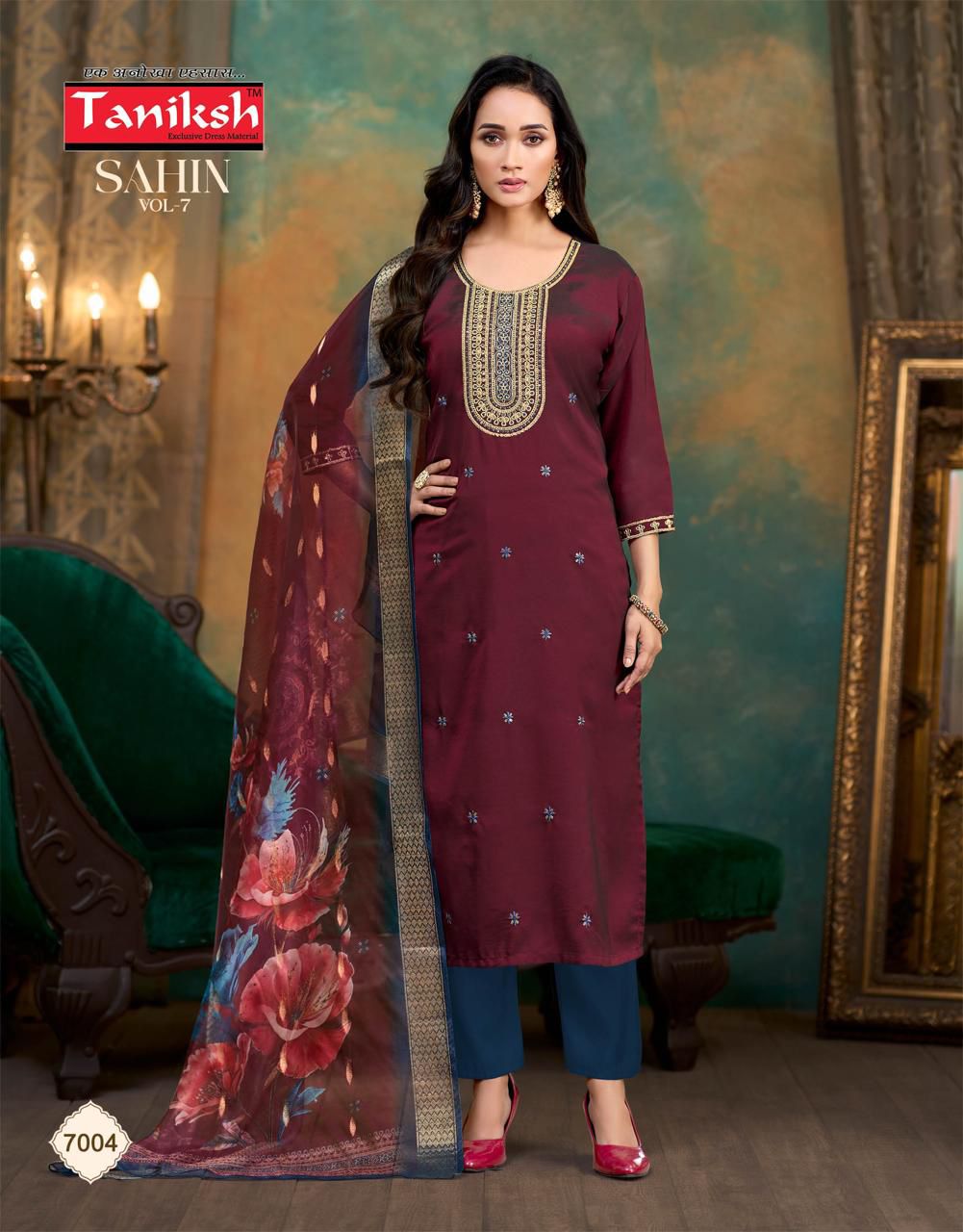 Sahin vol 7 By Taniksh Designer Premium Salwar Kameez wholesaler In India 1