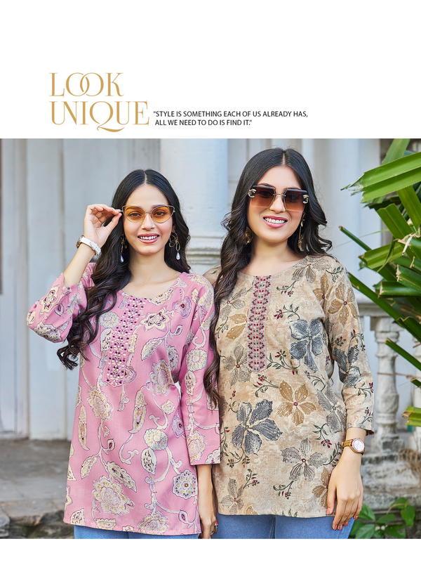 Evara Vol 1 Radhika lifestyle Designer Premium Kurti Wholesaler In India