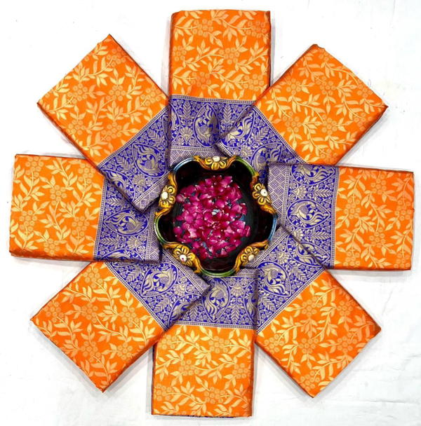 KP 5001 By Kp Creation Designer Premium Silk Saree Wholesaler In India
