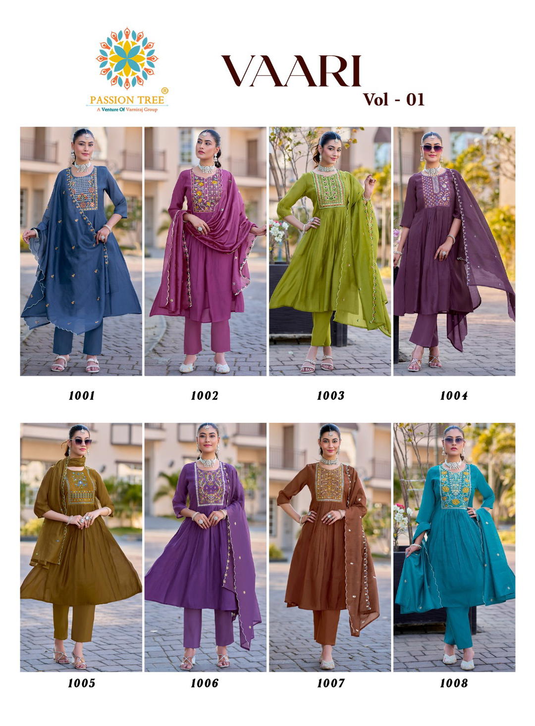 Vaari Vol 1 By Passion Tree Designer Salwar Kameez Wholesaler In India 1
