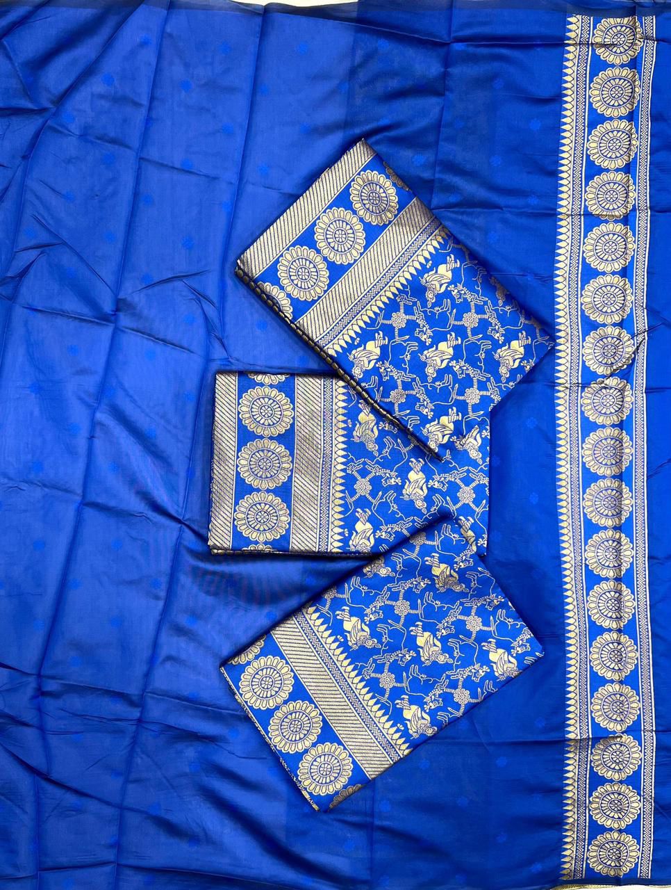 KP 6000 By Kp Creation Designer Premium Silk Saree Wholesaler In India 1