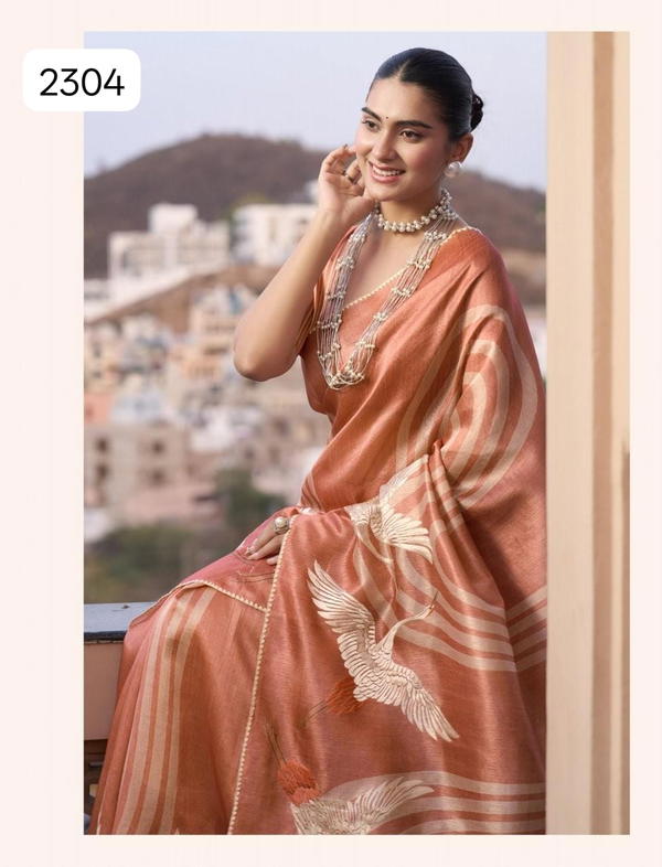 Katha Silk By Kira Designer Premium Saree Wholesaler In India