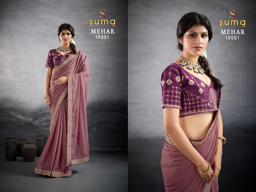 Mehar By Suma Designer Premium Saree Wholesaler In India 1
