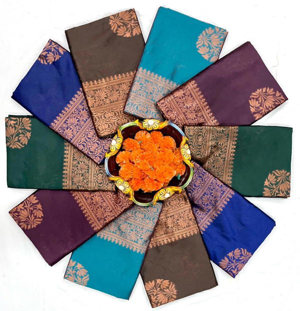 KP 4064 By Kp Creation Designer Premium Silk Saree Wholesaler In India