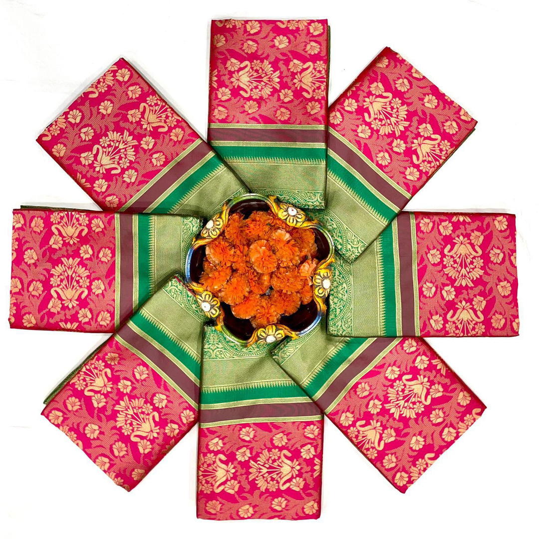 KP 5061 By Kp Creation Designer Premium Silk Saree Wholesaler In India 1