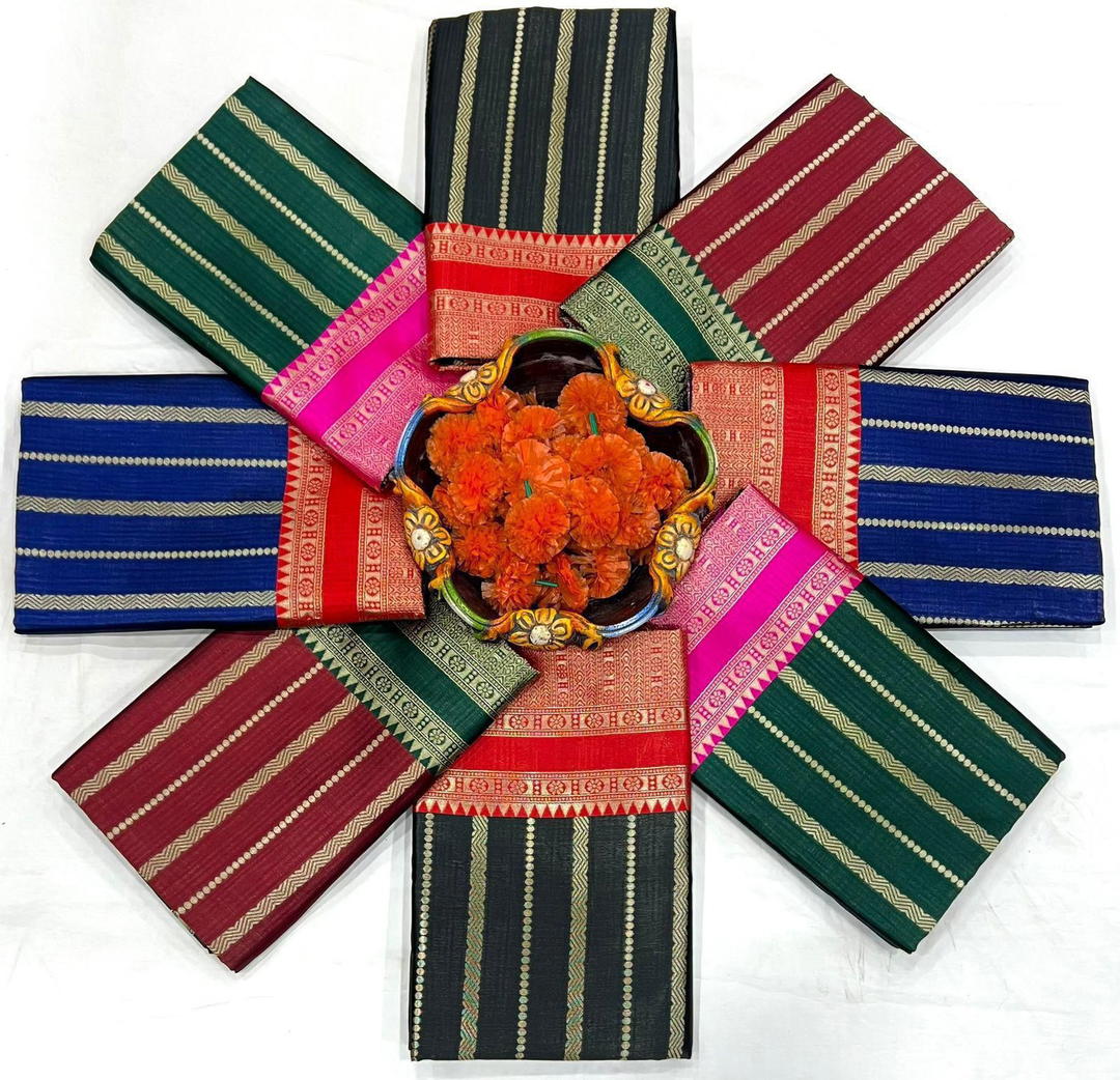 KP 5051 By Kp Creation Designer Premium Silk Saree Wholesaler In India 1