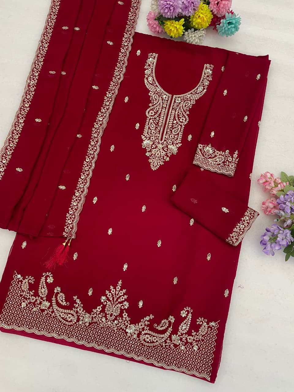 OS 3113 By Om Sai Designer Premium Salwar Kameez Wholesaler In India 1