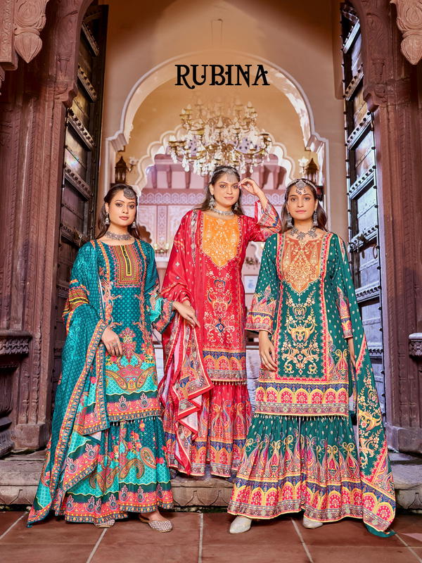 Rubina By Banwery Fashion Designer Premium Salwar Kameez wholesaler In India