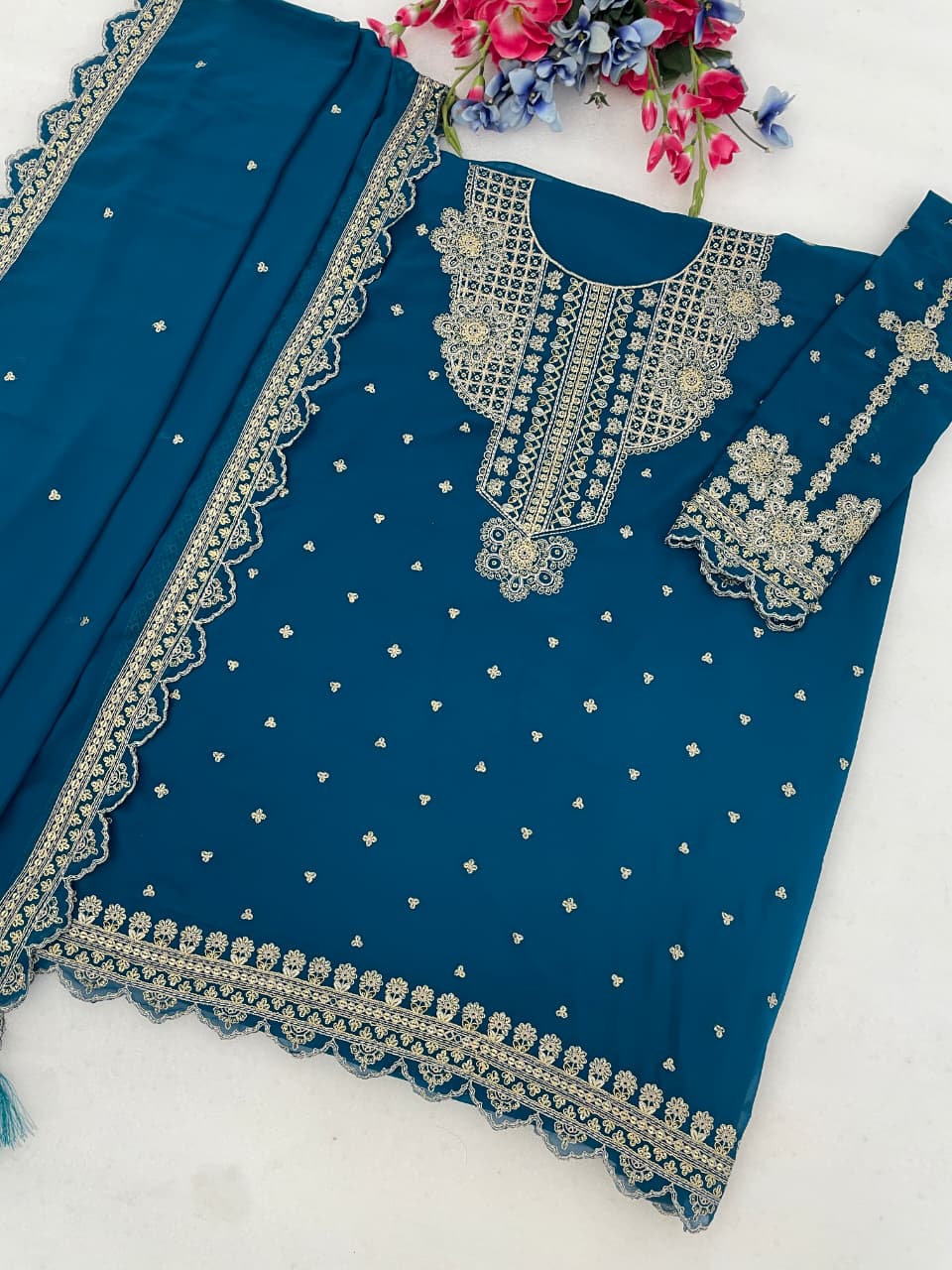 Os 2109 By Om Sai Designer Premium Salwar Kameez Wholesaler In India 1