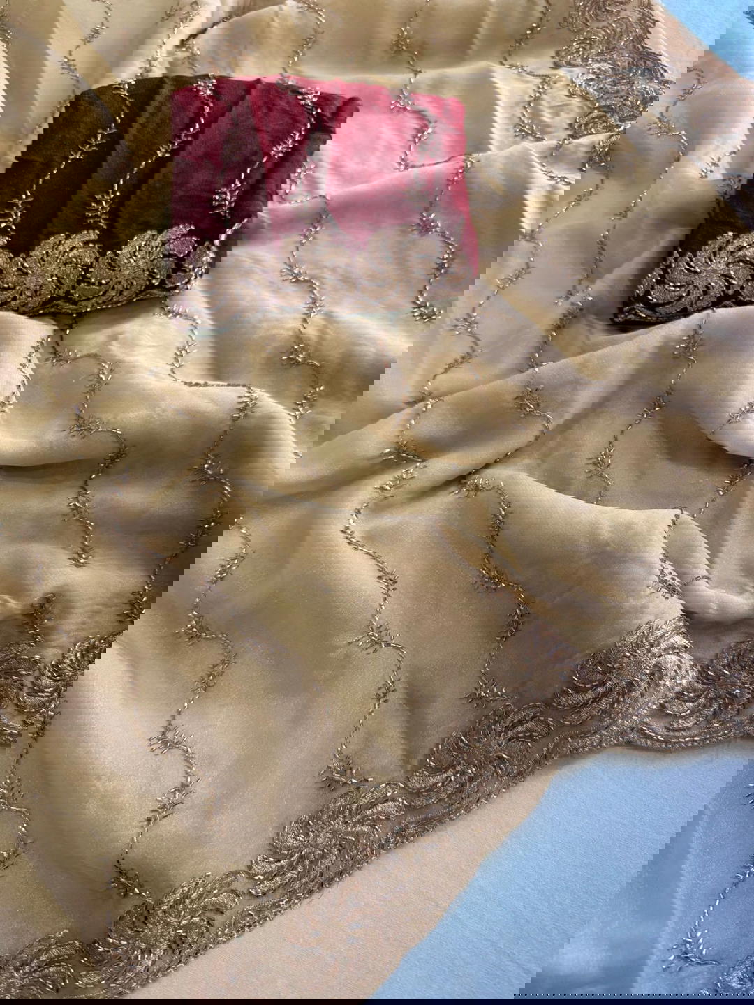 Vol 54 By Kf Designer Premium Georgette Saree Wholesaler In India 1