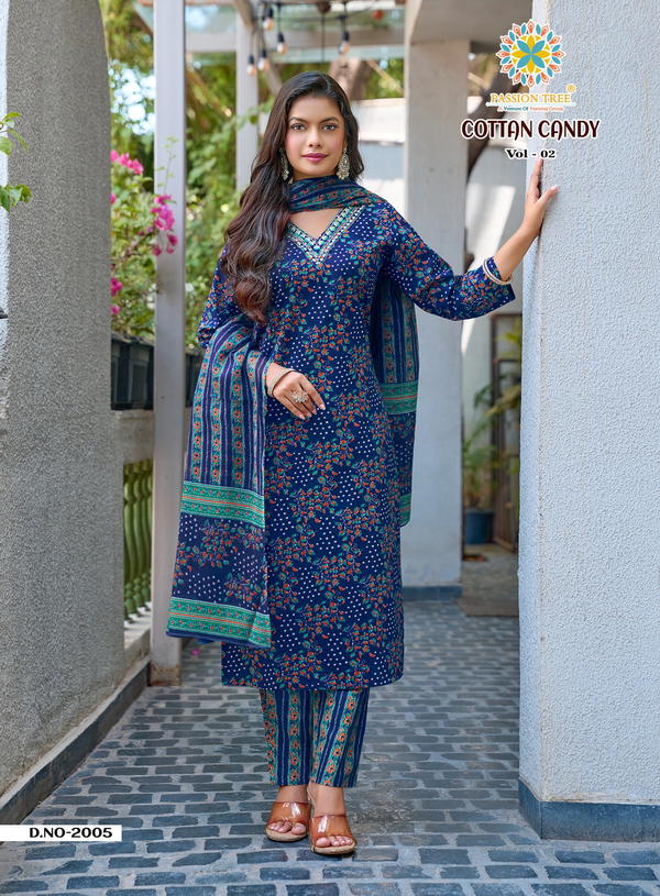 Cotton Candy Vol 2 By Passion Tree Designer Salwar Kameez Wholesaler In India