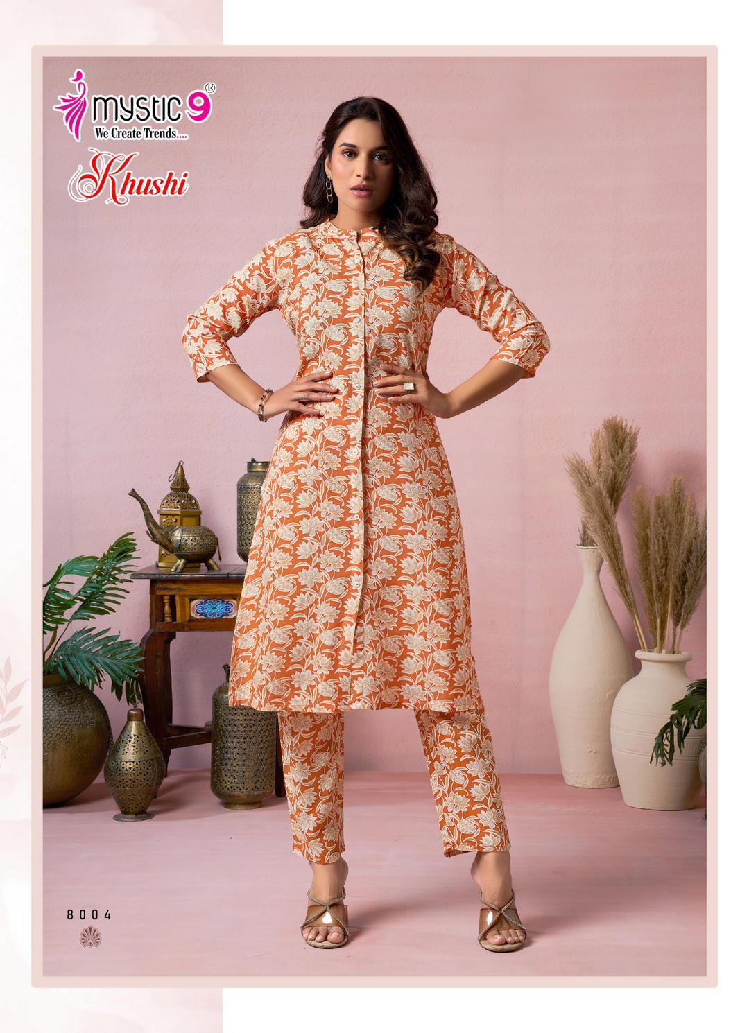 Khushi Vol 8 By Mystic 9 Designer Co-ord Set Wholesaler In India 1