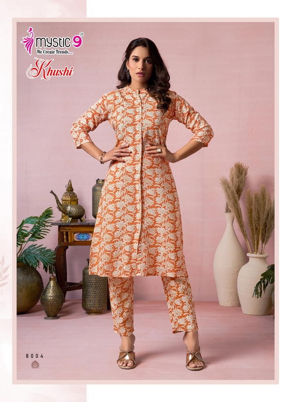 Khushi Vol 8 By Mystic 9 Designer Co-ord Set Wholesaler In India